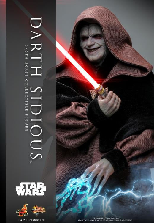 Star Wars: Revenge of the Sith - Darth Sidious 1/6th Scale Collectible Figure - MMS745