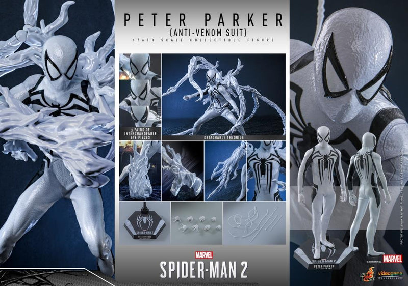 Marvel's Spider-Man 2 - Peter Parker (Anti-Venom Suit) 1/6th Scale Collectible Figure - VGM69 - Collectables > Action Figures > toys -  Hot Toys