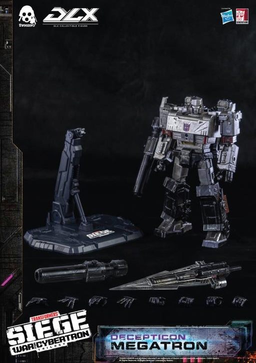 Transformers: War for Cybertron Trilogy DLX Scale Collectible Series Decepticon Megatron Action Figure (Reissue) - Action figure -  ThreeZero