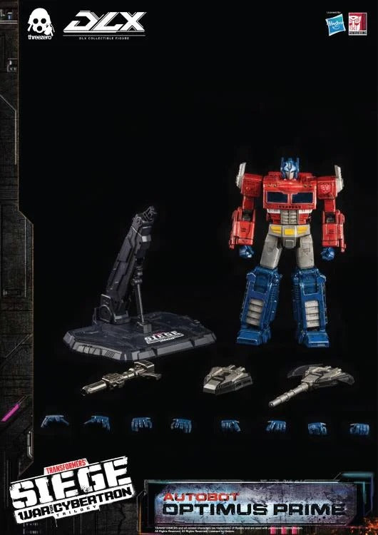 Transformers: War for Cybertron Trilogy DLX Scale Collectible Series Autobot Optimus Prime Action Figure (Reissue) - Action figure -  ThreeZero