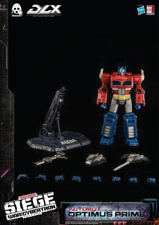 Transformers: War for Cybertron Trilogy DLX Scale Collectible Series Autobot Optimus Prime Action Figure (Reissue) - Action figure -  ThreeZero