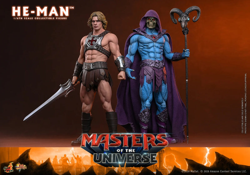 Masters of the Universe (2026) - He-Man 1/6th Scale Collectible Figure - MMS888 (Preorder Q4 2027)