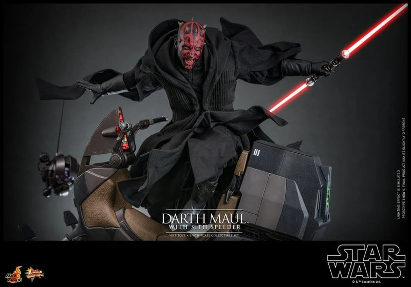 Star Wars: The Phantom Menace - Darth Maul With Sith Speeder 1/6th Scale Collectible Figure Set - MMS749 - Collectables > Action Figures > toys -  Hot Toys