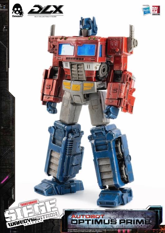 Transformers: War for Cybertron Trilogy DLX Scale Collectible Series Autobot Optimus Prime Action Figure (Reissue) - Action figure -  ThreeZero