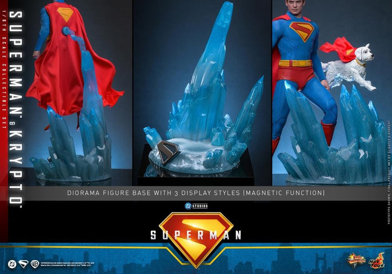 Superman (2025) - Superman & Krypto 1/6th Scale Collectible Figure Set - MMS812