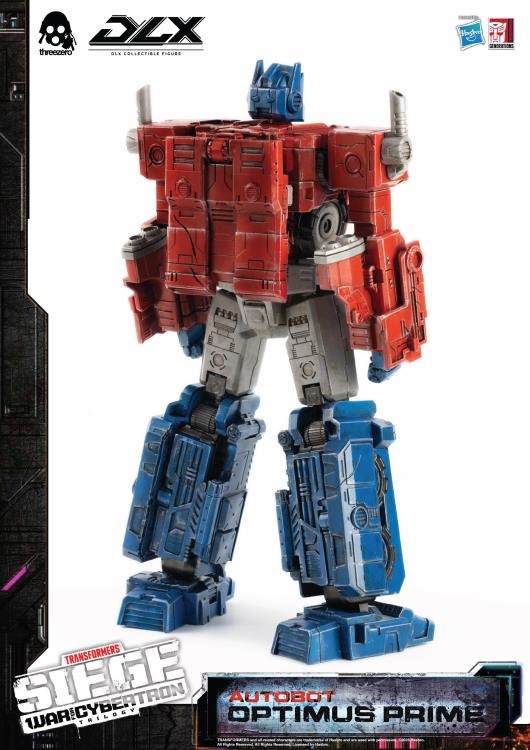 Transformers: War for Cybertron Trilogy DLX Scale Collectible Series Autobot Optimus Prime Action Figure (Reissue) - Action figure -  ThreeZero