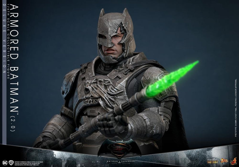 Batman v Superman: Dawn of Justice - Armored Batman (2.0) Deluxe 1/6th Scale Collectible Figure - MMS743D63
