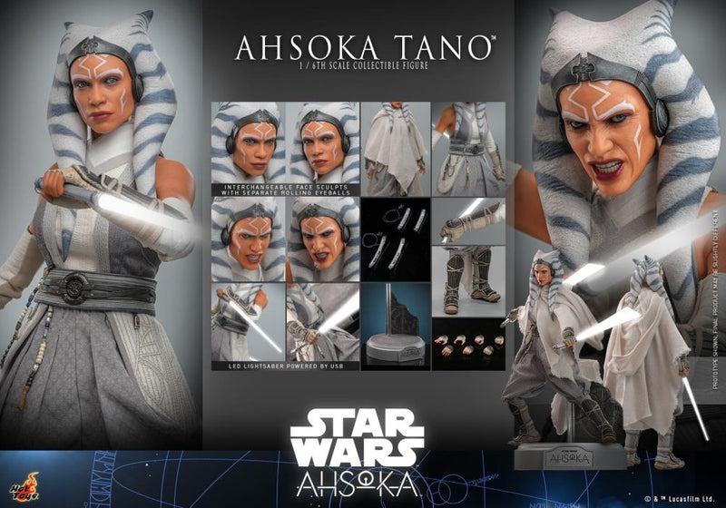Star Wars: Ahsoka - Ahsoka Tano 1/6th Scale Collectible Figure - TMS118 - Collectables > Action Figures > toys -  Hot Toys