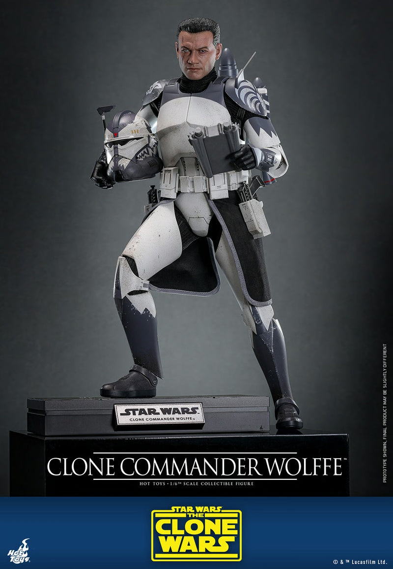 Star Wars: The Clone Wars - Clone Commander Wolffe 1/6th Scale Collectible Figure - TMS141