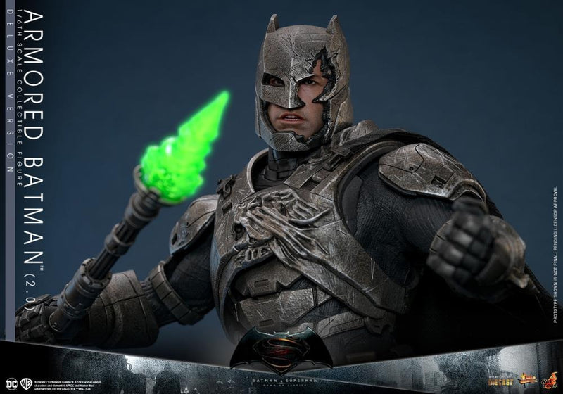 Batman v Superman: Dawn of Justice - Armored Batman (2.0) Deluxe 1/6th Scale Collectible Figure - MMS743D63