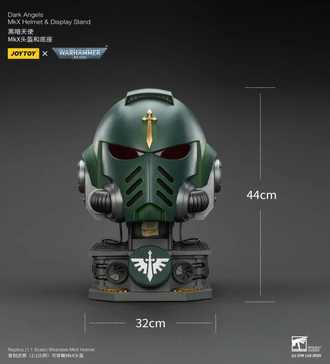 JOYTOY - Dark Angels - Dark Angels Mk. X Helmet & Display Stand (preorder Q2 2026)