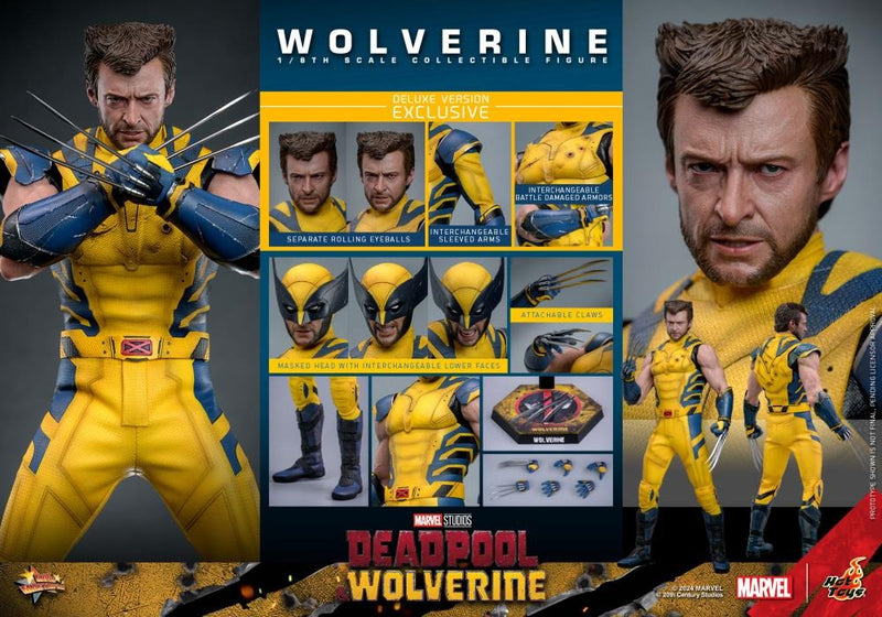 Deadpool & Wolverine - Wolverine (Deluxe Ver.) 1/6th Scale Collectible Figure - MMS754