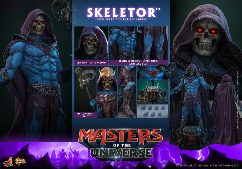 Masters of the Universe (2026) - Skeletor 1/6th Scale Collectible Figure - MMS889 (Preorder Q4 2027)