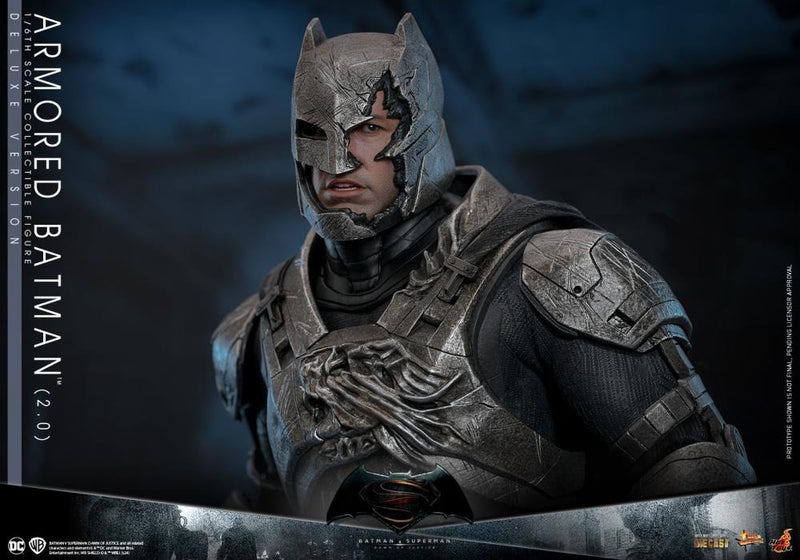 Batman v Superman: Dawn of Justice - Armored Batman (2.0) Deluxe 1/6th Scale Collectible Figure - MMS743D63