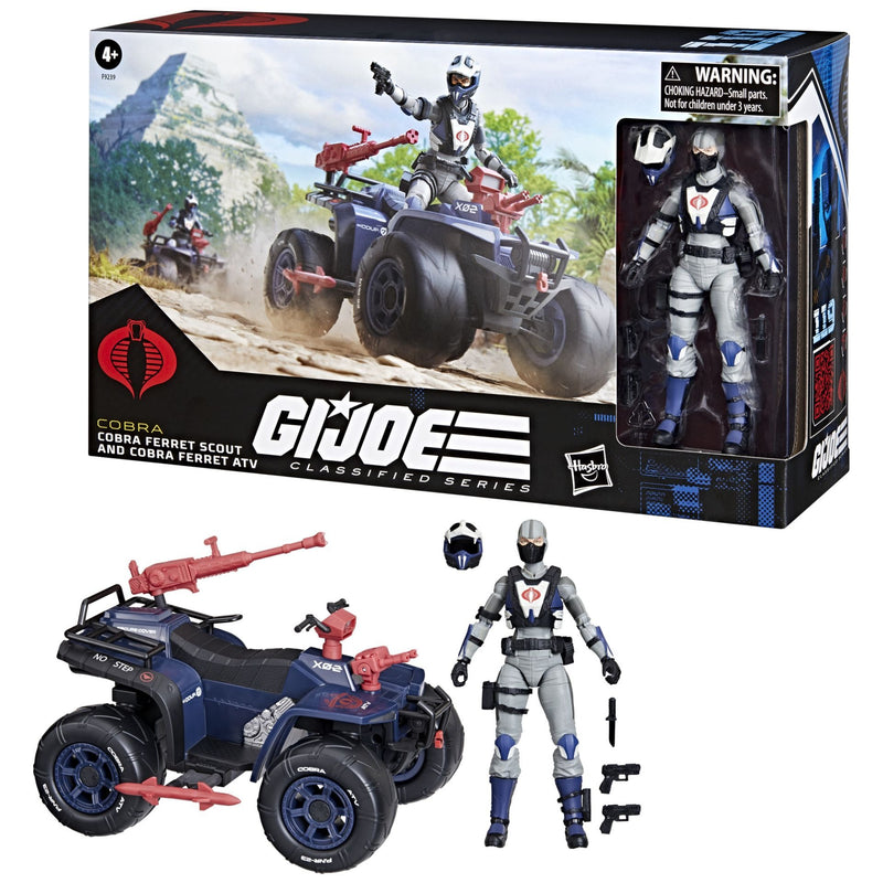 G.I. Joe Classified Series #119 Cobra Ferret Scout and Cobra Ferret ATV