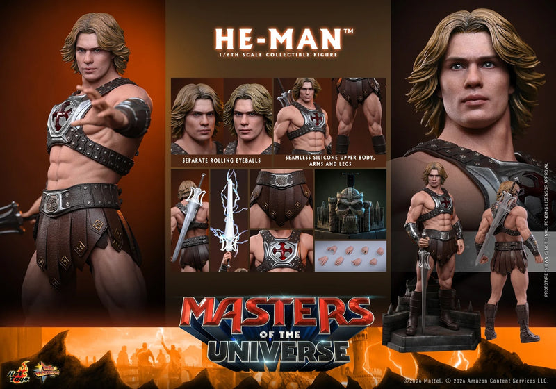 Masters of the Universe (2026) - He-Man 1/6th Scale Collectible Figure - MMS888 (Preorder Q4 2027)