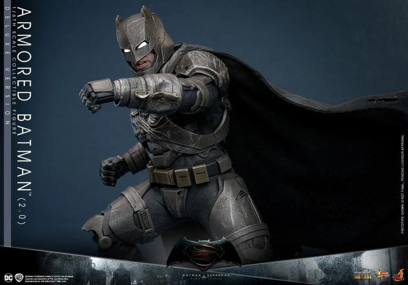 Batman v Superman: Dawn of Justice - Armored Batman (2.0) Deluxe 1/6th Scale Collectible Figure - MMS743D63