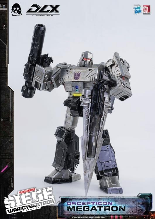 Transformers: War for Cybertron Trilogy DLX Scale Collectible Series Decepticon Megatron Action Figure (Reissue) - Action figure -  ThreeZero