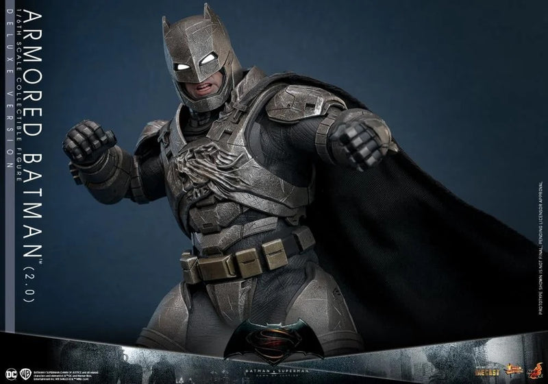 Batman v Superman: Dawn of Justice - Armored Batman (2.0) Deluxe 1/6th Scale Collectible Figure - MMS743D63