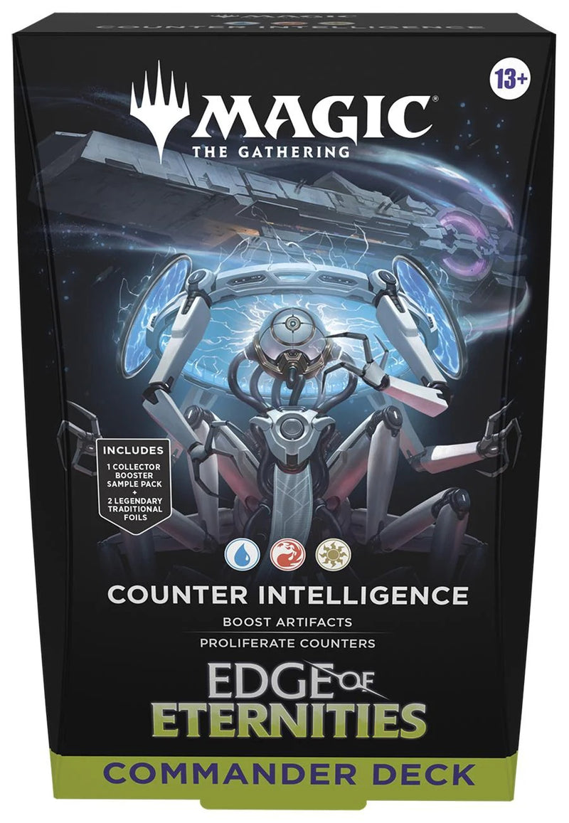 Magic: The Gathering - Edge of Eternities - Commander - Commander Deck - Counter Intelligence - Card Games > Collectables > TCG > CCG -  wizards of the coast