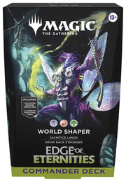 Magic: The Gathering - Edge of Eternities - Commander - Commander Deck - World Shaper - Card Games > Collectables > TCG > CCG -  wizards of the coast