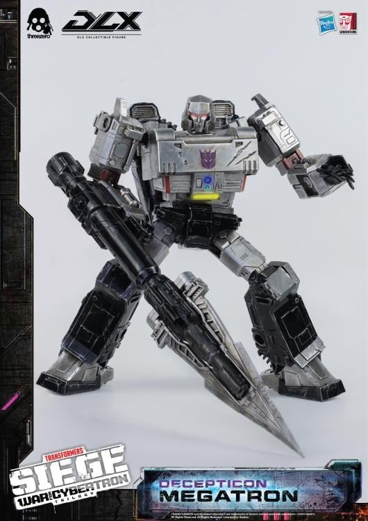 Transformers: War for Cybertron Trilogy DLX Scale Collectible Series Decepticon Megatron Action Figure (Reissue) - Action figure -  ThreeZero
