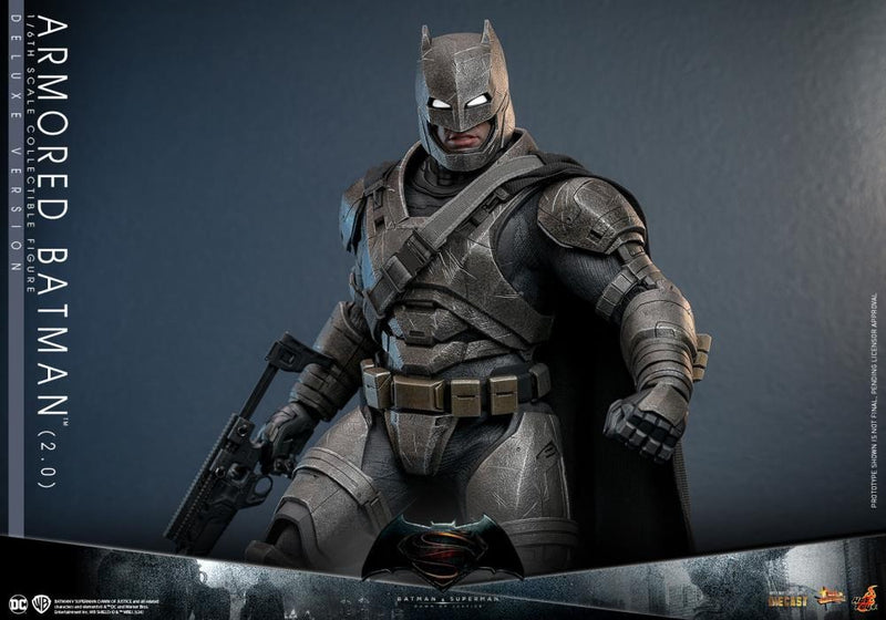 Batman v Superman: Dawn of Justice - Armored Batman (2.0) Deluxe 1/6th Scale Collectible Figure - MMS743D63