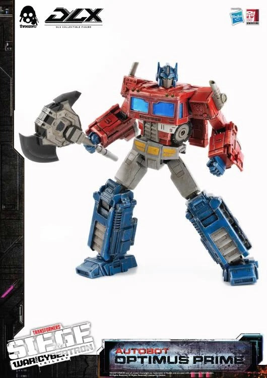 Transformers: War for Cybertron Trilogy DLX Scale Collectible Series Autobot Optimus Prime Action Figure (Reissue) - Action figure -  ThreeZero
