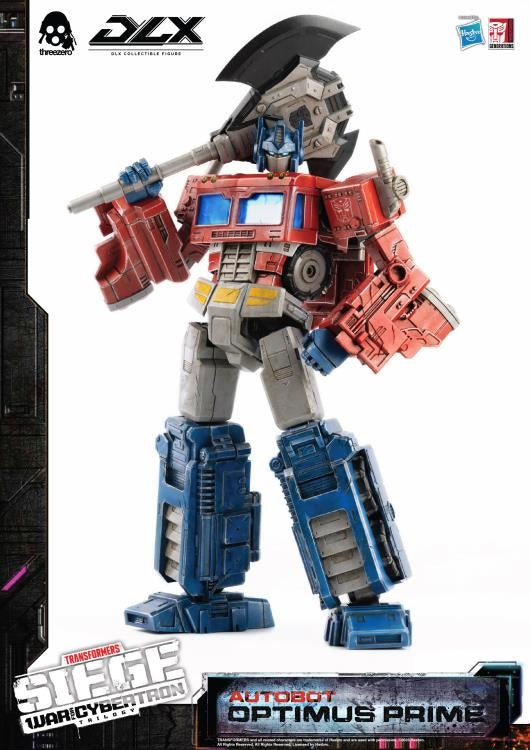 Transformers: War for Cybertron Trilogy DLX Scale Collectible Series Autobot Optimus Prime Action Figure (Reissue) - Action figure -  ThreeZero