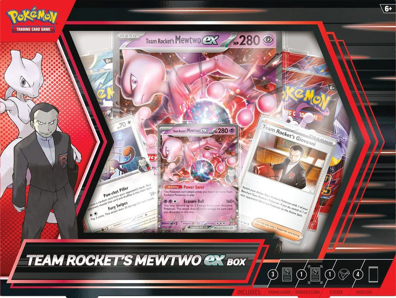 Pokémon TCG - Team Rocket's Mewtwo ex Box - Card Games > Collectables > TCG > CCG -  Pokemon TCG
