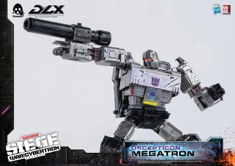 Transformers: War for Cybertron Trilogy DLX Scale Collectible Series Decepticon Megatron Action Figure (Reissue) - Action figure -  ThreeZero