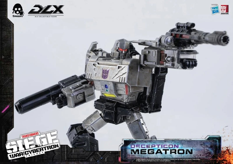 Transformers: War for Cybertron Trilogy DLX Scale Collectible Series Decepticon Megatron Action Figure (Reissue) - Action figure -  ThreeZero