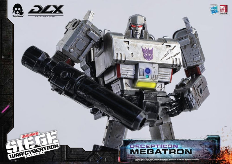 Transformers: War for Cybertron Trilogy DLX Scale Collectible Series Decepticon Megatron Action Figure (Reissue) - Action figure -  ThreeZero