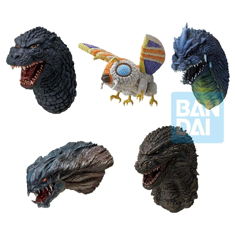Godzilla - Ichibansho Zakka - Monster Head Magnet (Zero's Heartbeat) Box of 6 Random Magnets (Preorder Q1 2027)