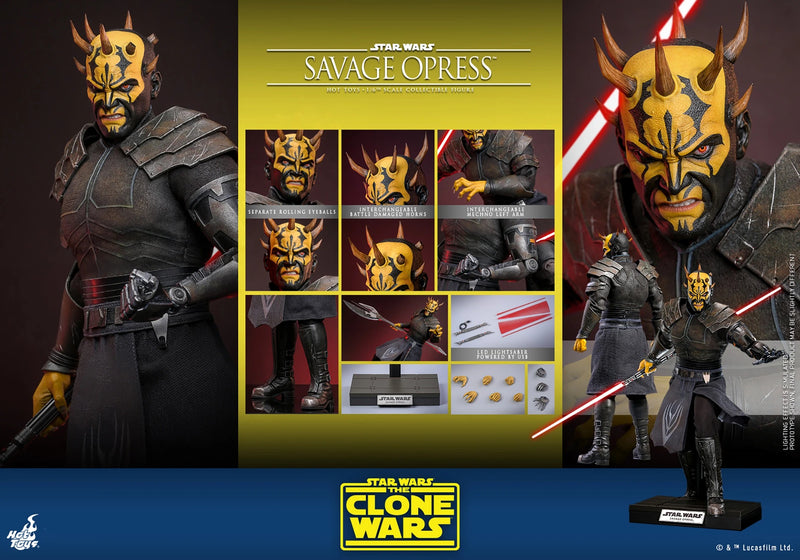 Star Wars: The Clone Wars - Savage Opress 1/6th Scale Collectible Figure - TMS136