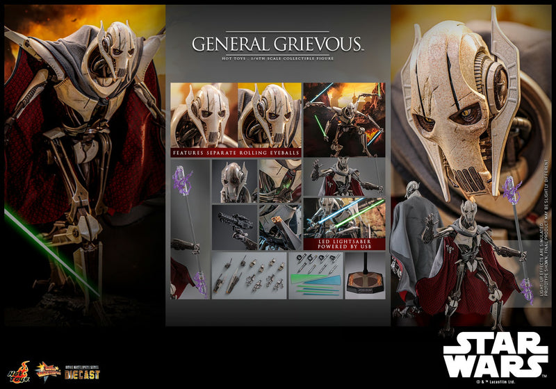 Star Wars: Revenge of the Sith - General Grievous 1/6th Scale Collectible Figure - MMS760D67