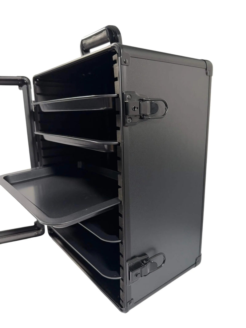 EVORETRO - Miniatures Display Case with 5 Magnetic Trays
