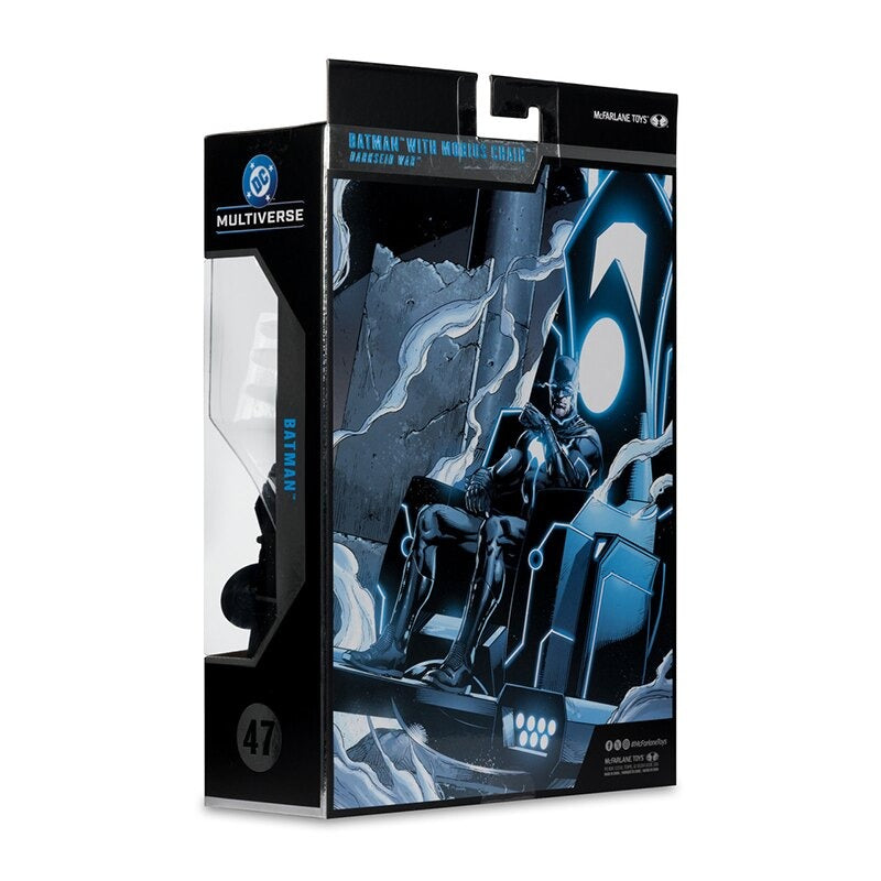 DC Multiverse Collector Edition - Darkseid War - Batman with Mobius Chair - Platinum / Chase - Collectables > Action Figures > toys -  McFarlane Toys