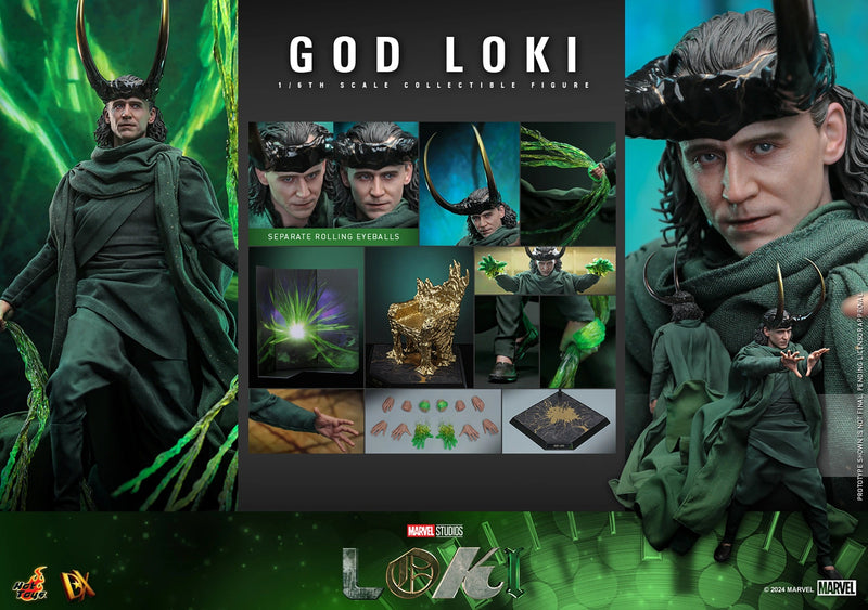 Loki - God Loki 1/6th Scale Collectible Figure - DX40
