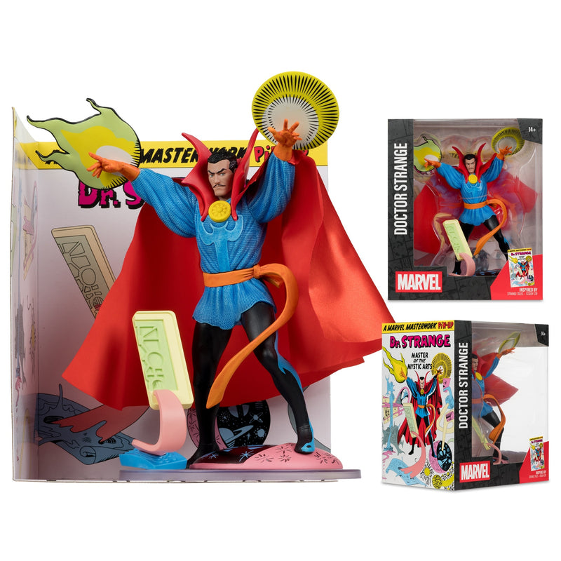 Marvel Comics - Doctor Strange (Strange Tales #128) 1/10 Scale Figure - Red Platinum - Collectables > Action Figures > toys -  McFarlane Toys