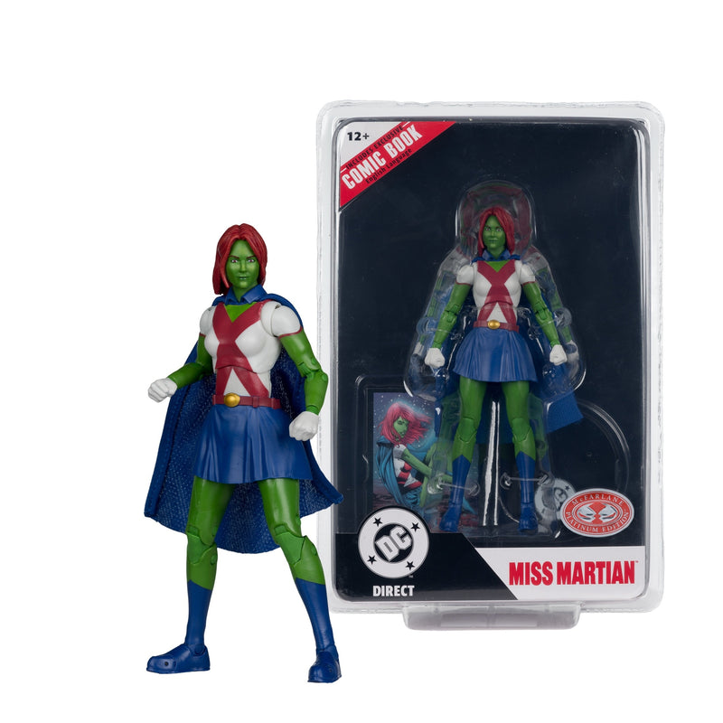 DC Page Punchers - Teen Titans #41 - Miss Martian - Red Platinum