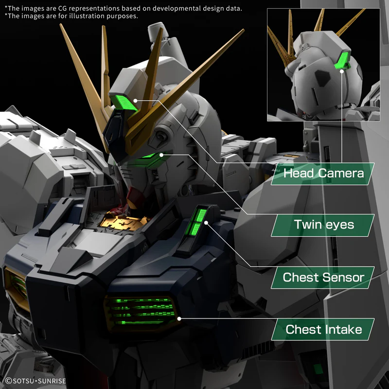 PG Unleashed - 1/60 - LED Unit For RX-93 Nu Gundam — Toy Snowman
