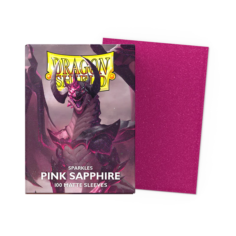 Dragon Shield Standard - Pink Sapphire Matte - 100ct - Card Games > Collectables > TCG > CCG -  Arcane Tinmen