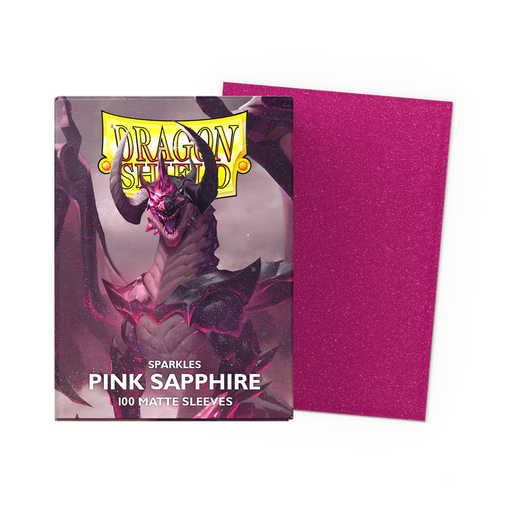Dragon Shield Standard - Pink Sapphire Matte - 100ct - Card Games > Collectables > TCG > CCG -  Arcane Tinmen