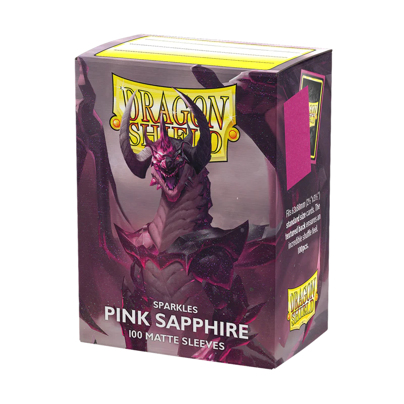 Dragon Shield Standard - Pink Sapphire Matte - 100ct - Card Games > Collectables > TCG > CCG -  Arcane Tinmen