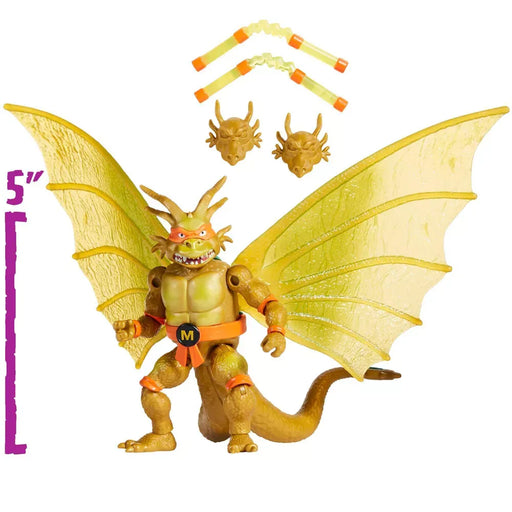 Teenage Mutant Ninja Turtles x Godzilla - Mikey x King Ghidorah - Collectables > Action Figures > toy -  PLAYMATES
