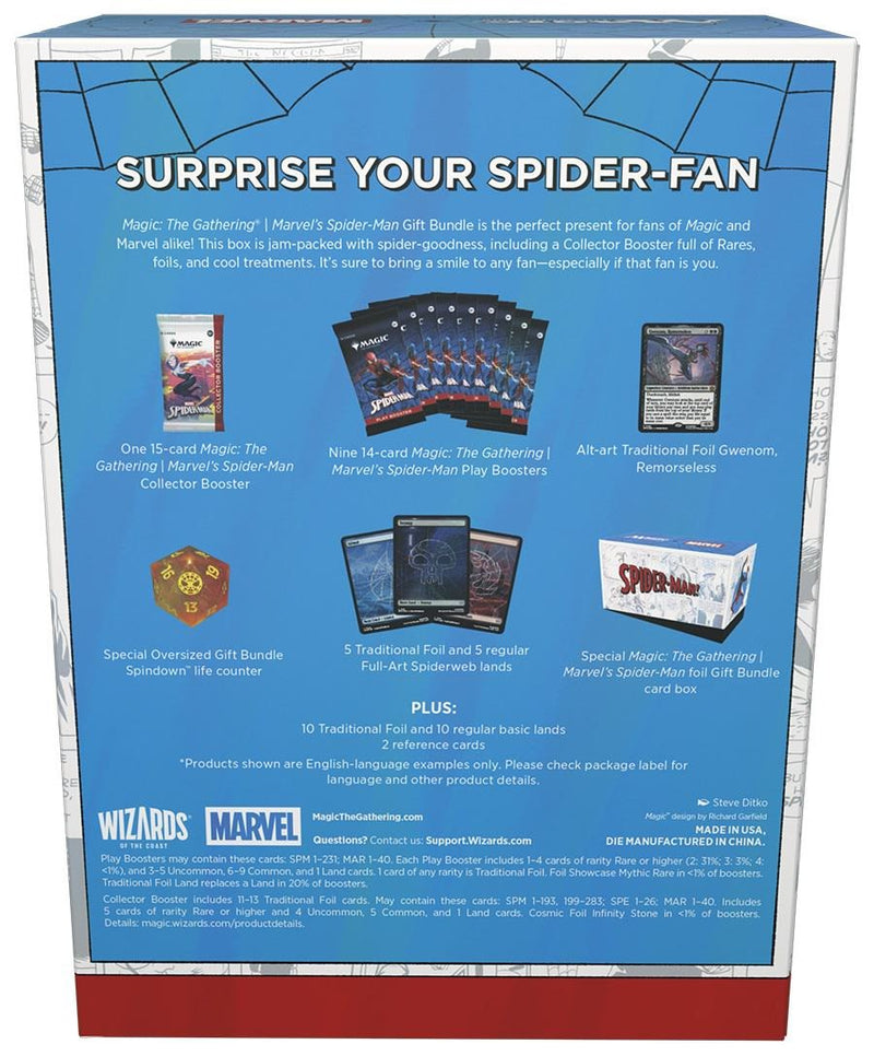 Magic the Gathering - Marvel's Spider-Man - Bundle - Gift Edition - Card Games > Collectables > TCG > CCG -  wizards of the coast