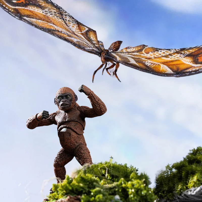 Godzilla x Kong: The New Empire - Mothra and Suko - Premium Set Action Figure (Preorder Dec 2026)