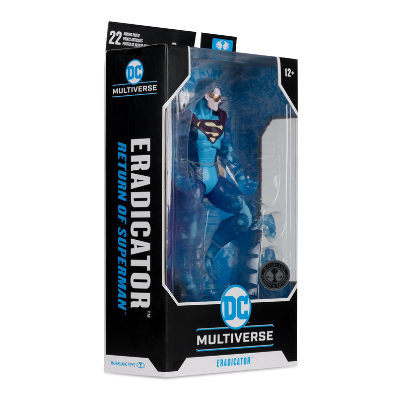 DC Multiverse - Return of Superman - Eradicator - Platinum / Chase - Collectables > Action Figures > toys -  McFarlane Toys