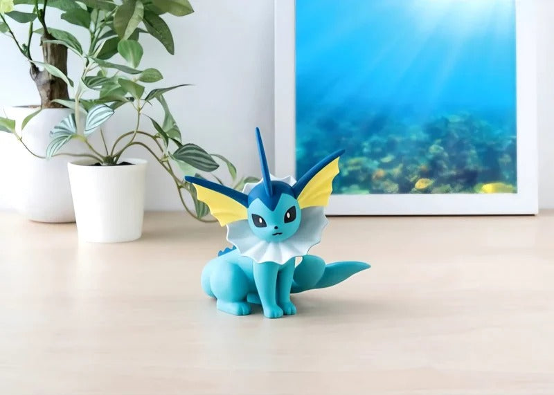POKEMON PLASTIC MODEL COLLECTION QUICK!! NO.27 VAPOREON